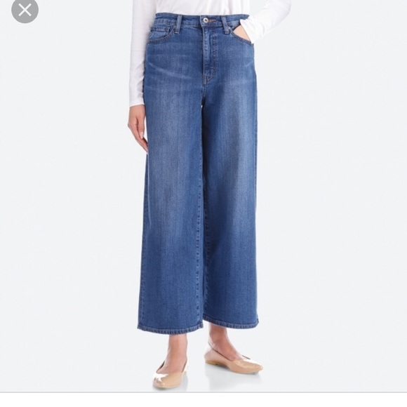 uniqlo flare jeans